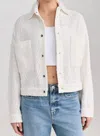 Iro Pabli Snap Closure Jacket In White In White