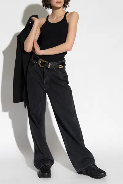 Iro ‘palisso' Ribbed Tank Top In Black