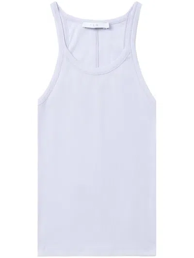 Iro Palisso Ribbed Tank Top In Purple