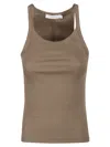 Iro Palisso Tank Top In Warm Taupe