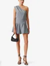 Iro Paloa Playsuit In Stone Blue In Blue