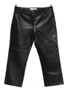 Iro Paneled Leather Trousers In Black