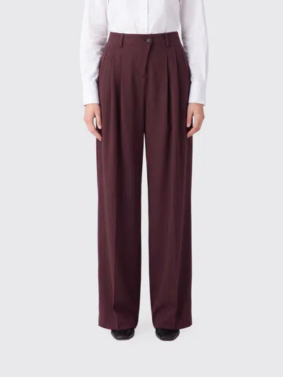 Iro Pants Woman Color Burgundy