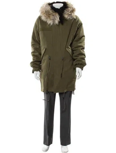 Pre-owned Iro Parka W/ Tags In Green
