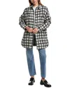 Iro Parvati Wool-blend Overshirt In Multi