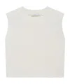 Iro Patoya Round-neck Top In White