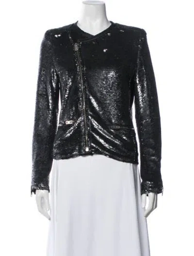 Pre-owned Iro Patterned Biker Jacket