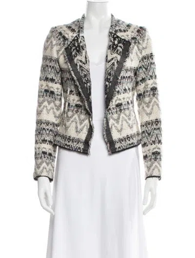 Pre-owned Iro Patterned Blazer In Neutrals
