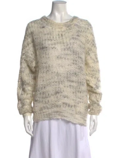 Pre-owned Iro Patterned Crew Neck Sweater In Neutral