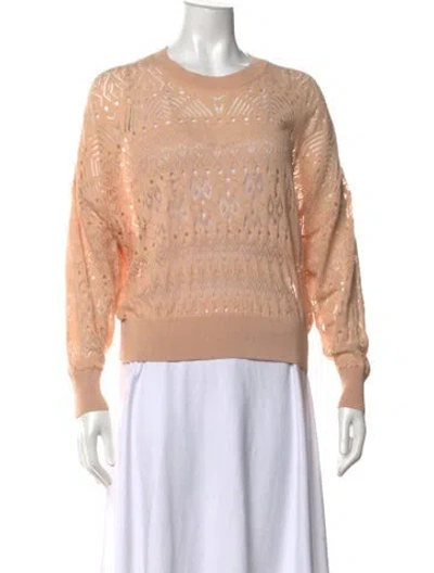 Pre-owned Iro Patterned Crew Neck Sweater In Neutrals