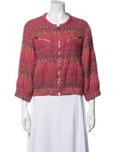 Pre-owned Iro Patterned Jacket In Multi