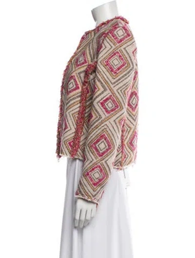 Pre-owned Iro Patterned Jacket In Multicolor