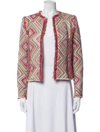 Pre-owned Iro Patterned Jacket In Multicolor