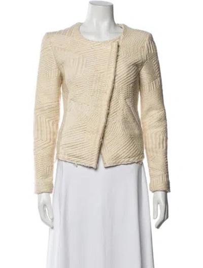 Pre-owned Iro Patterned Jacket In Neutrals