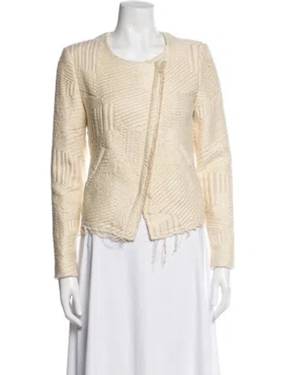 Pre-owned Iro Patterned Jacket In Neutrals