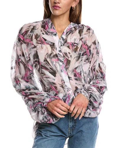 Iro Paulhi Silk-blend Top In Multi