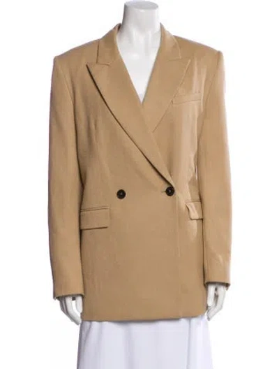 Pre-owned Iro Peacoat In Brown