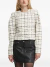 Iro Plaid Jacket In Neutral