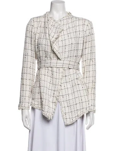 Pre-owned Iro Plaid Print Blazer In Black/neutrals