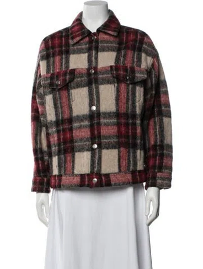 Pre-owned Iro Plaid Print Jacket