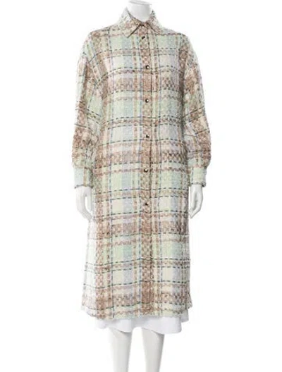 Pre-owned Iro Plaid Print Jacket In Multi