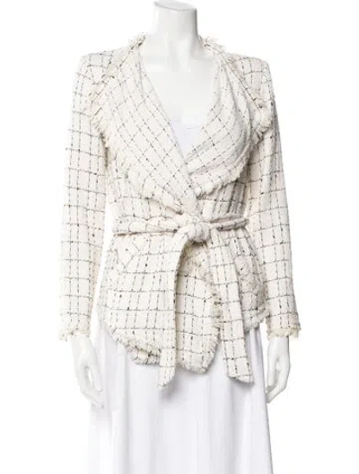 Pre-owned Iro Plaid Print Jacket In Neutral