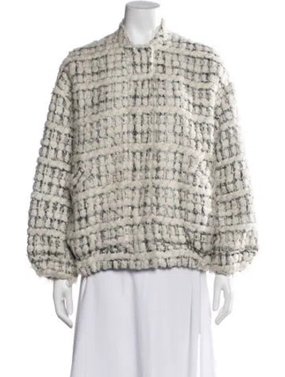 Pre-owned Iro Plaid Print Jacket In Neutral