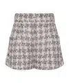 Iro Plaid Shorts In Gray