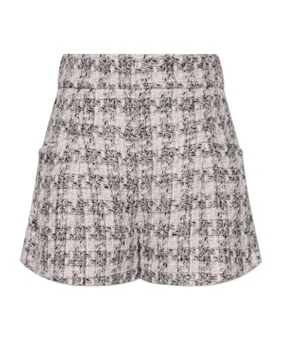 Iro Plaid Shorts In Gray
