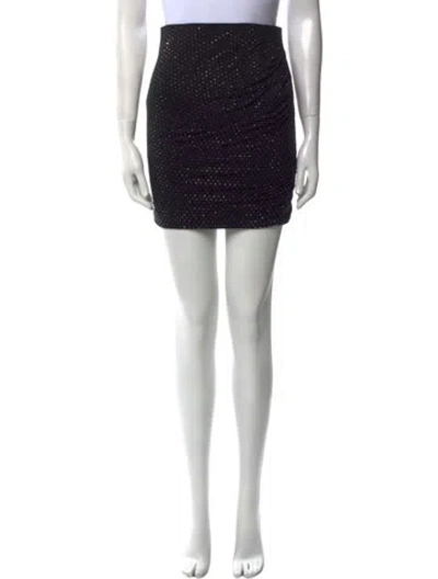 Pre-owned Iro Pleated Accents Mini Skirt W/ Tags In Multi