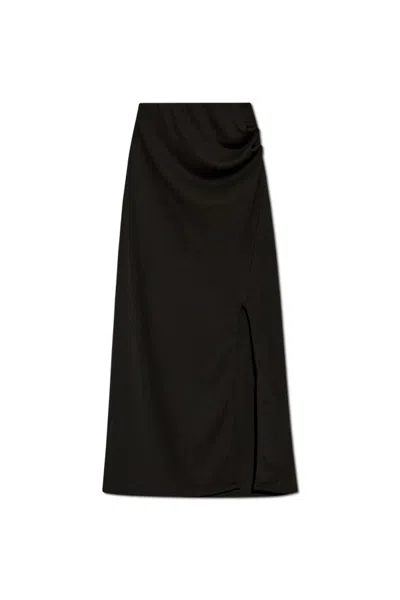 Iro Pleated Dress In Black