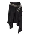 Iro Vanopia Stud-embellished Mini Skirt In Multi