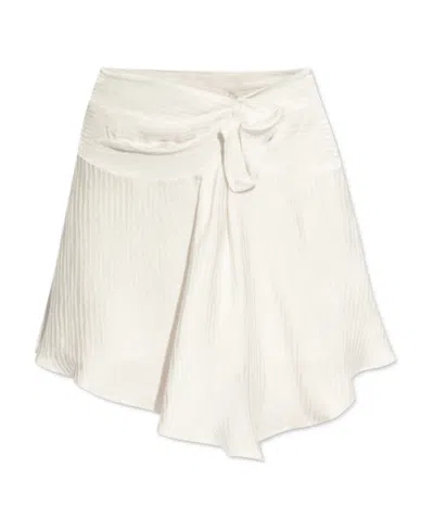 Iro Pleated Skirt In White