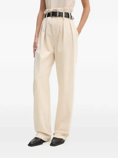 Iro Pleated Trousers In Neutral