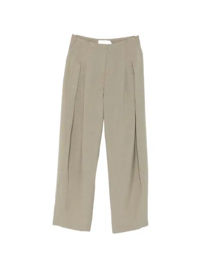 Iro Pleated Trousers In Neutral