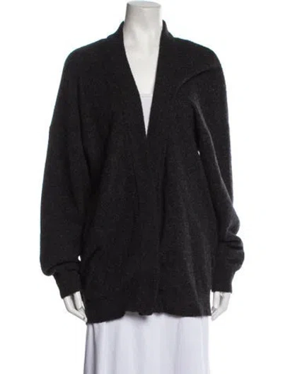 Pre-owned Iro Plunge Neckline Sweater In Gray