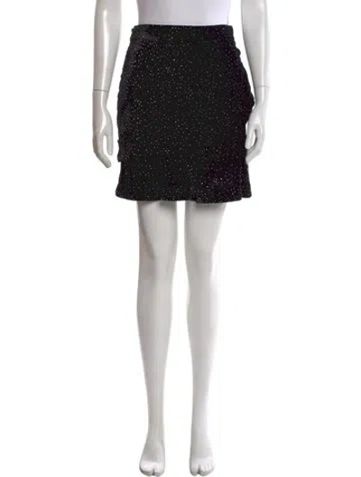 Pre-owned Iro Polka Dot Print Mini Skirt In Multi