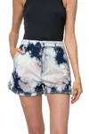 Iro Popi Bleached Shorts In Multi In Multi