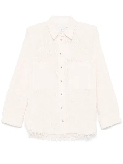 Iro Harris Wharf London Women Bell Sleeves Dress Superfine Merino In Neutral