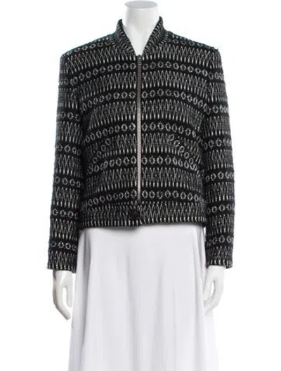 Pre-owned Iro Printed Blazer In Black