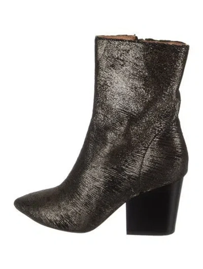 Pre-owned Iro Printed Boots In Multi