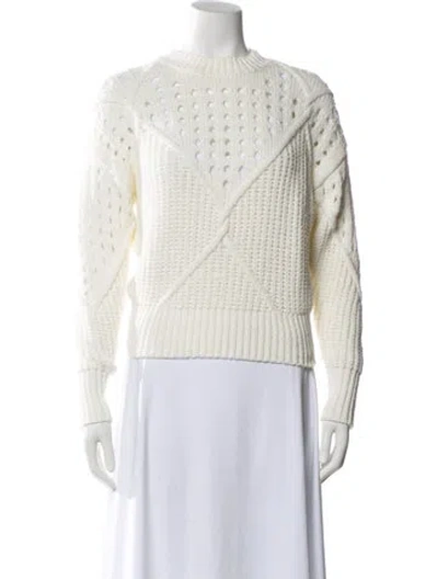 Pre-owned Iro Printed Crew Neck Sweater In Neutral
