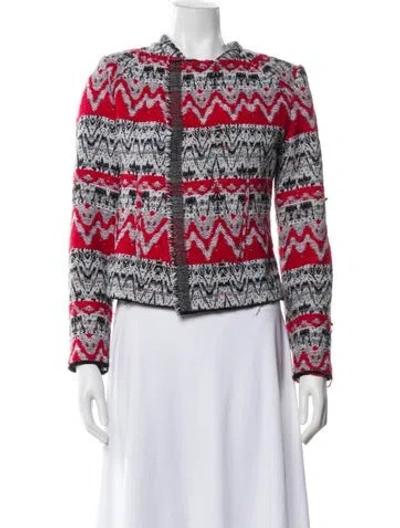 Pre-owned Iro Printed Evening Jacket In Multi