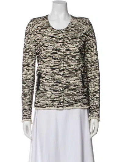 Pre-owned Iro Printed Evening Jacket In Multi