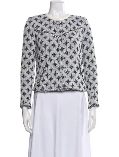 Pre-owned Iro Printed Evening Jacket In Multi
