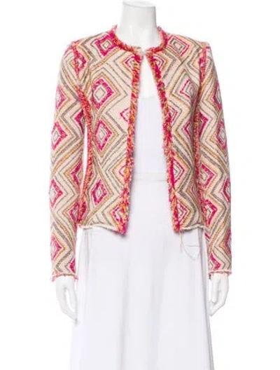 Pre-owned Iro Printed Evening Jacket In Multi