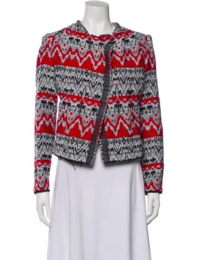 Pre-owned Iro Printed Jacket In Black