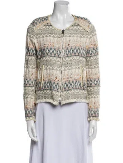 Pre-owned Iro Printed Jacket In Multi