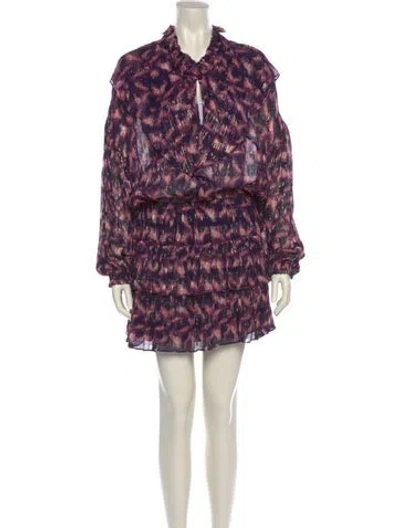 Pre-owned Iro Printed Knee-length Dress