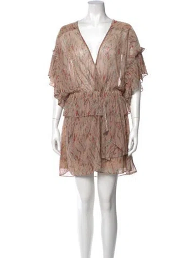 Pre-owned Iro Printed Mini Dress